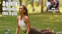 Serenity in the Cobra Pose: A Yoga Practice in Nature, An Asian woman practices Bhujangasana surrounded by lush greenery and soft sunlight. 5 Daily Bodyweight Exercises That Reverse Aging Better Than Gym Workouts After 40. Cover