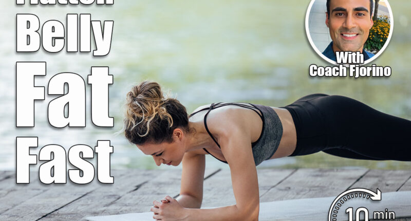 Young woman, doing her exercises by the river, while relaxing. 5 Daily Moves That Flatten Belly Fat Better Than Dieting After 40. Cover