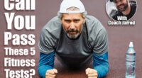 Active senior man stretching and exercising outoors in the park. 5 Easy Bodyweight Tests That Show Your Real Fitness After 45. Cover