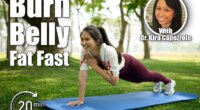 Fit young woman performing a one arm plank on a yoga mat in a sunny park. 8 Bodyweight Moves That Burn Belly Fat Faster Than HIIT After 45. Cover