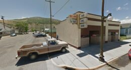 The Owl Bar, street view.