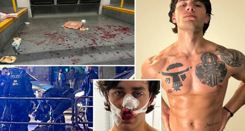 American tourist stabbed while defending women on German tram slams Europe's 'immigration problem' after one of the suspects is freed