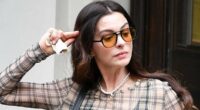 Anne Hathaway suffers EPIC tumble while filming Devil Wears Prada 2