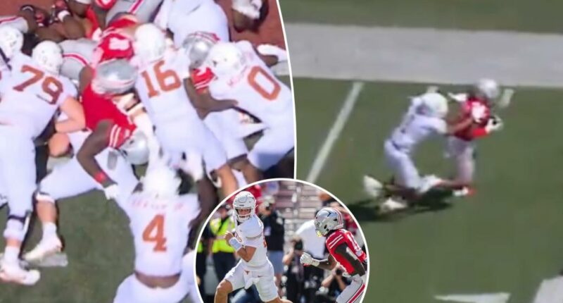Arch Manning throws interception as Texas opener turns nightmarish
