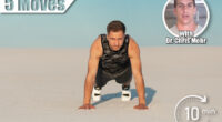 Fitness man doing exercises in sand desert. Sport concept. Are Pushups Every Day Enough to Build Upper Body Strength? Cover