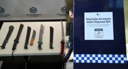 Australian state rolls out machete ‘disposal bins’ ahead of ban