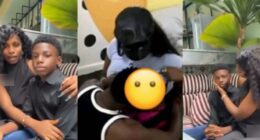 BBNaija Isabella breastfeeding