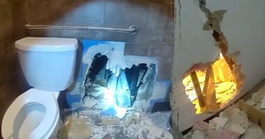 Bizarre tunneling burglary targets Washington Starbucks, deputies say