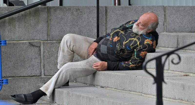 Boston's iconic Cheers bar now surrounded by drunks and addicts