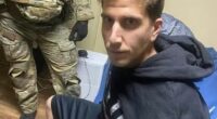 Photo of Bryan Kohberger moments after his arrest.