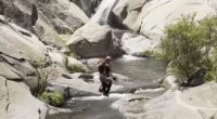 California man rescued by helicopter after spending two days trapped behind waterfall
