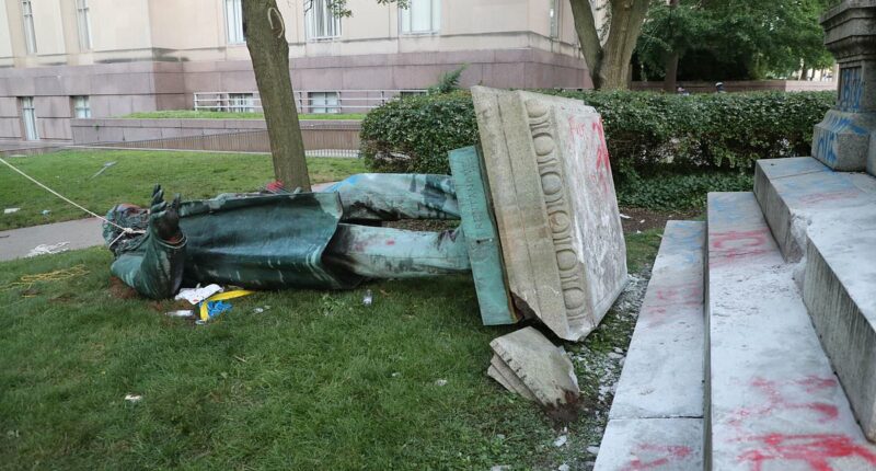 Controversial statue to be reinstalled under Trump