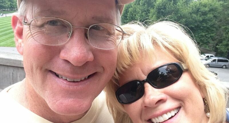 Photo of Holly Hatcher and her husband.