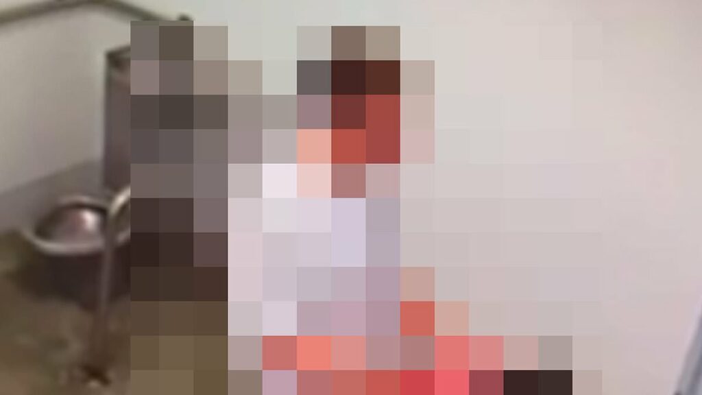 Creepy video of Bryan Kohberger with red hands pacing in prison cell