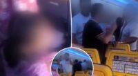 Crying baby sparks heated altercation on Ryanair Flight
