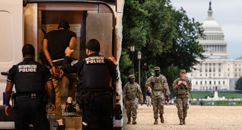 DC arrests surpass 1,000 as Trump-backed crackdown enters 12th homicide-free day