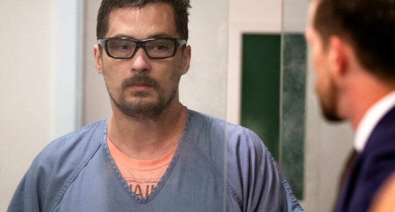 Jesse Lee Calhoun at his arraignment.