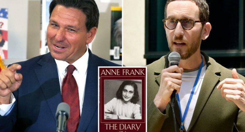 DeSantis slams California Democrat over claim 'Diary of Anne Frank' banned in Florida