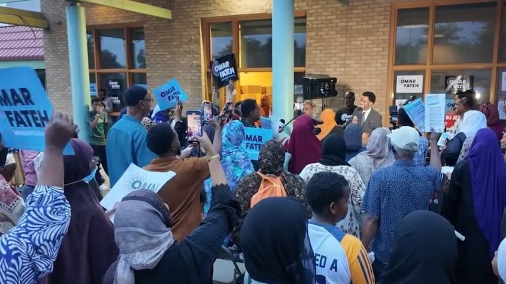 Dem tipped to be Minneapolis' mayor attends Somali support party