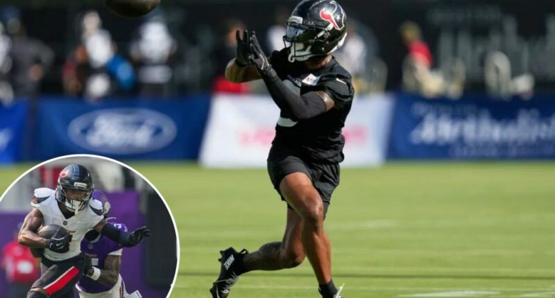 Eagles trade for John Metchie III from Texans in receiving boost