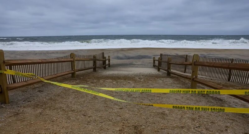 East Coast beaches hit with 'fecal contamination' warnings ahead of Labor Day weekend