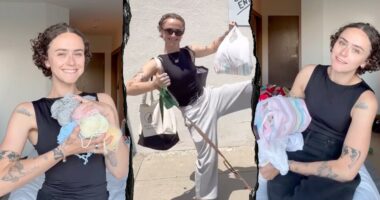 Ella Emhoff shares climate anxiety concerns while using plastic bags in social media posts