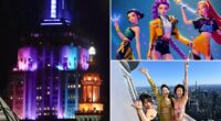 Empire State Building dazzles NYC with KPop Demon Hunters light show