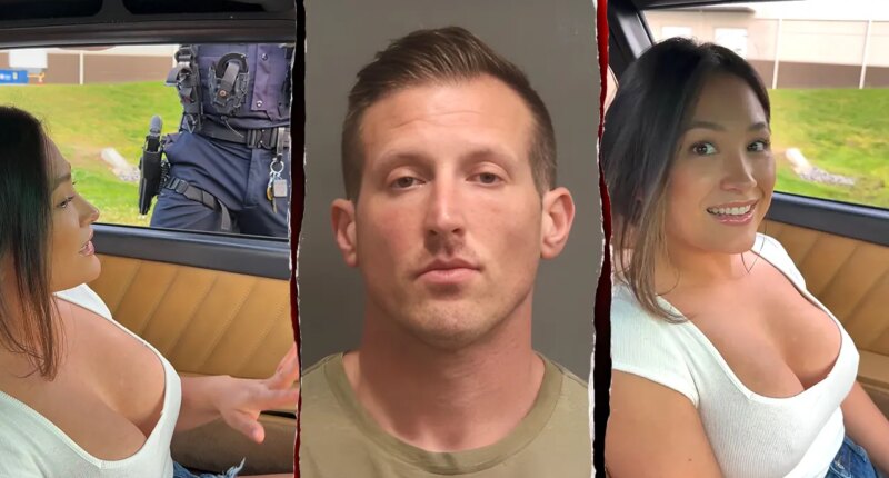 Ex-officer sentenced following arrest for groping OnlyFans star in video while on duty