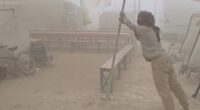 Fears Burning Man festival is cursed as dust storms batter event