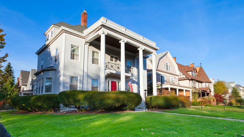 Four cities where Americans can find a cut-price mansion