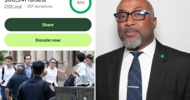 Fundraiser to fulfill tragic security guard's 'wish' for his kids after he's killed in NYC mass shooting