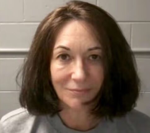 Mugshot of Ghislaine Maxwell.