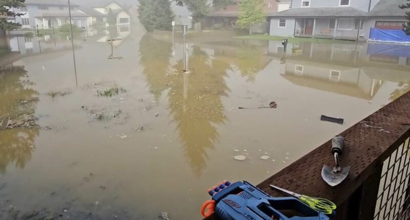 'Glacial outburst' causes massive floods in Alaska