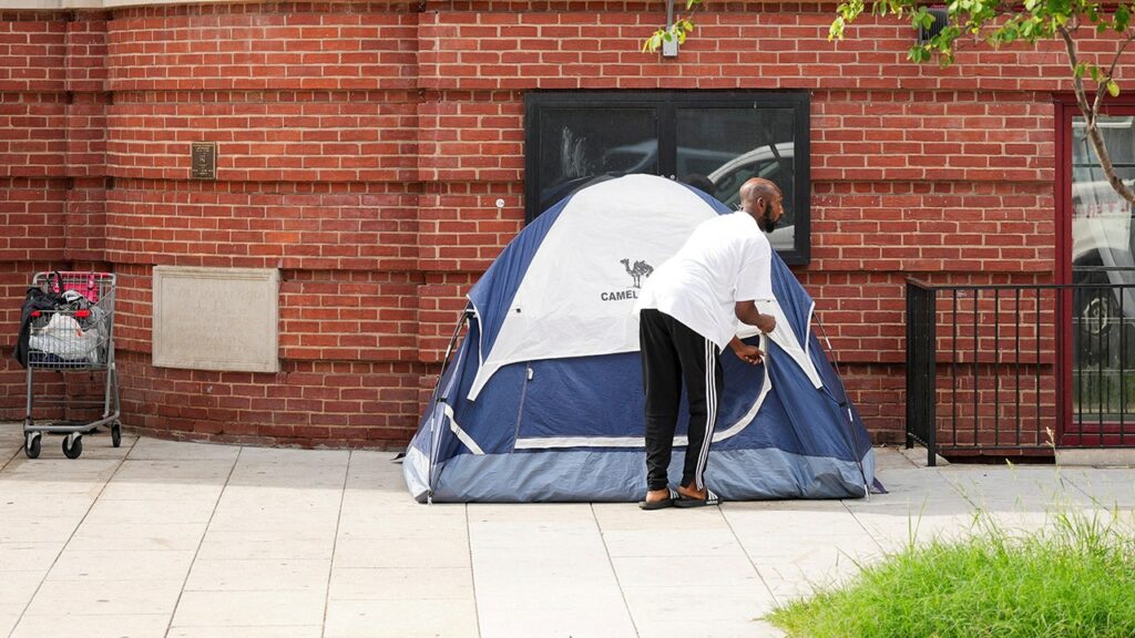 Homeless people in DC have 2 choices as Trump admin cracks down