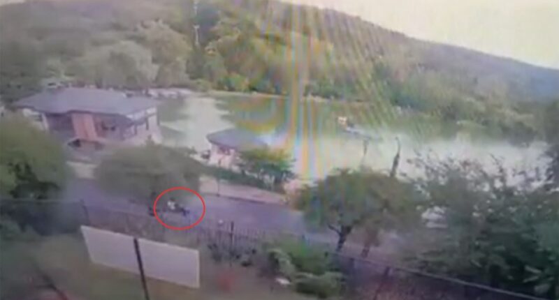 Chairlift collapse in a Russian resort.