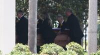Hulk Hogan's devastated friends and family gather for funeral