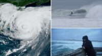 Hurricane Erin's strong winds and waves batter Nantucket, Martha’s Vineyard as storm moves out to the sea