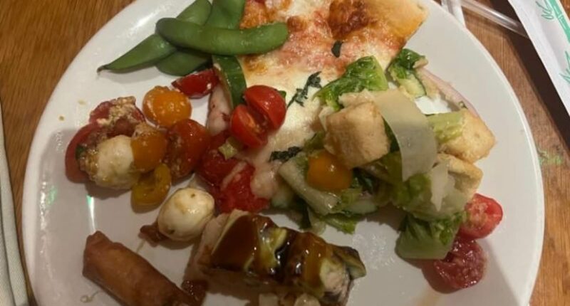 I tried Vegas's most-expensive buffet - food and service made me sick