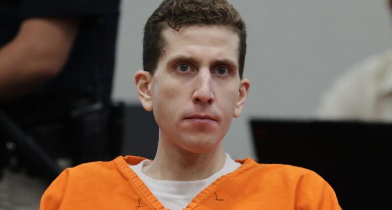 Bryan Kohberger at his sentencing hearing.