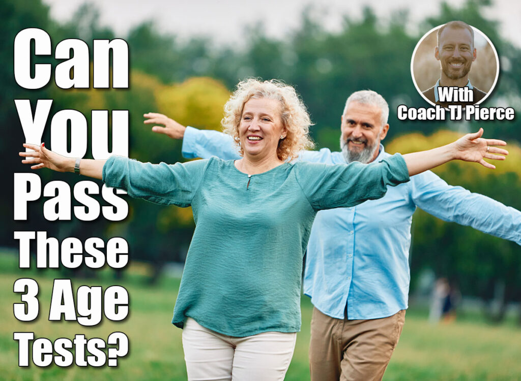 Happy active mid aged adult couple having fun walking and balancing and bonding in park or nature outdoors, healhty active mature people exercise concept. If You Can Pass These 3 Balance Tests at 50, Your Body