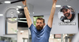 fit young man in sportswear trainings in a gym healthy active lifestyle. If You Can Pass These 3 Strength Tests After 60, You