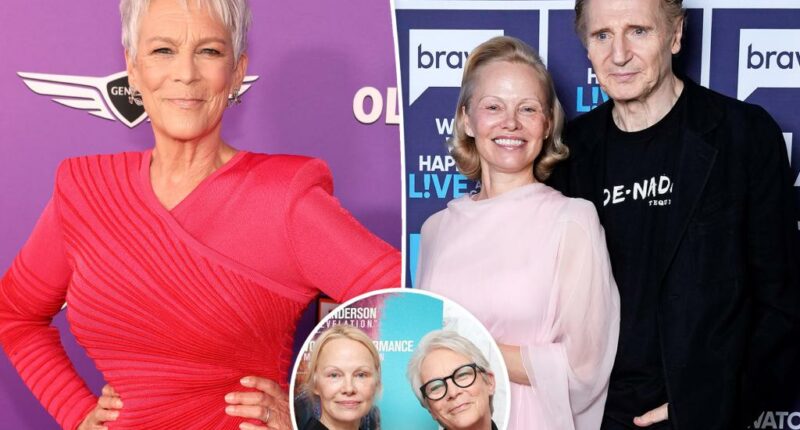 Jamie Lee Curtis reacts to Pamela Anderson, Liam Neeson romance