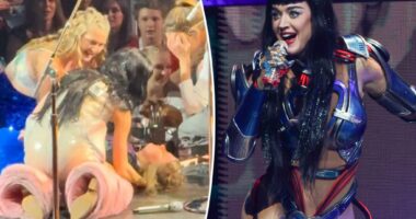 Katy Perry springs into action after fan collapses onstage at 'Lifetimes' concert