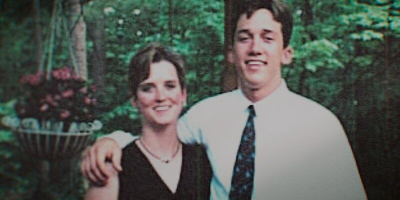 Photo of Amy Bradley and a man.