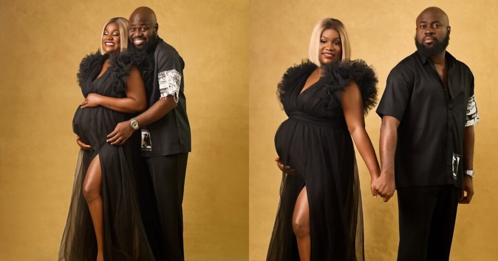 Lasisi Elenu and wife Nonso Adika expecting second child