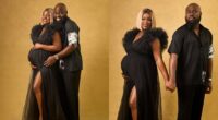 Lasisi Elenu and wife Nonso Adika expecting second child
