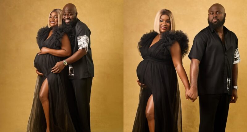 Lasisi Elenu and wife Nonso Adika expecting second child
