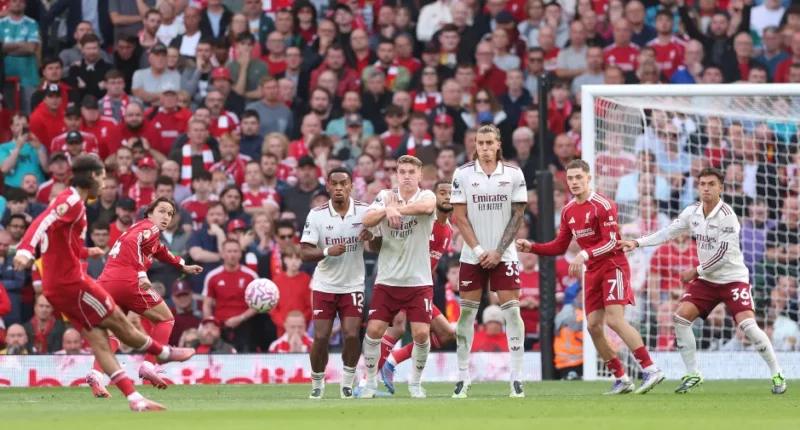 Liverpool 1-0 Arsenal: Szoboszlai’s free-kick seals vital win at Anfield
