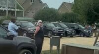 Local anger at JD Vance for using EVERY disabled parking spot at shop