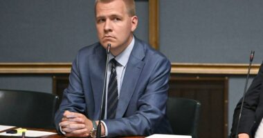 Photo of Eemeli Peltonen, a Finnish MP.